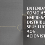 Entenda como as empresas distribuem seus lucros